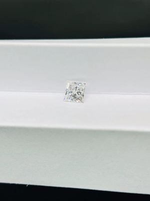 El laboratorio sintético del CVD creó a princesa blanca Shaped Jewelry de los diamantes