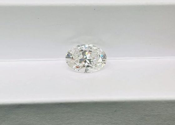 2.1ct Forma ovalada de laboratorio cultivado CVD Diamante IGI Certificado G VVS 2EX