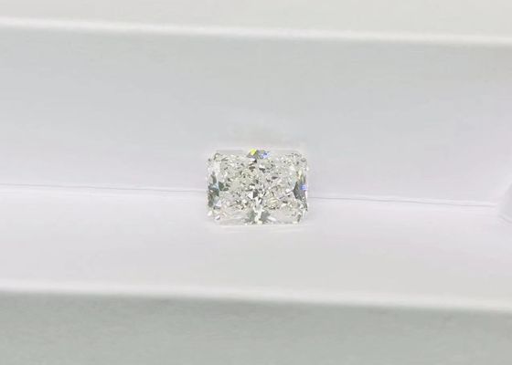 CVD descolorido Diamond Radiant Cut Fancy Design crecido laboratorio de 10 Mohs