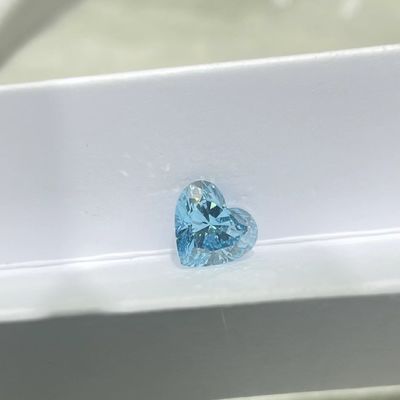 el corazón 1.52Carat cortó los diamantes crecidos laboratorio flojo azul IGI certificados