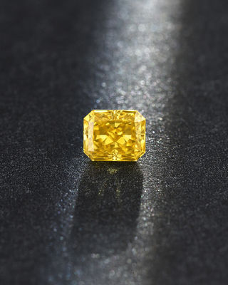 El radiante de HPHT cortó los diamantes amarillos 10 Mohs de Diamond Loose Lab Created Canary