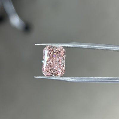 Diamante hecho por el hombre Diamante rosa de claridad VVS2 VS1 certificado