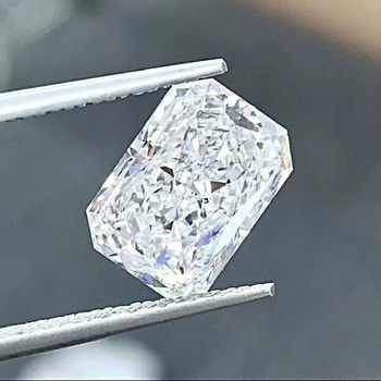 Alta calidad 3CT D Color VS Claridad Radiante Forma Laboratorio CVD Diamante GIA certificado