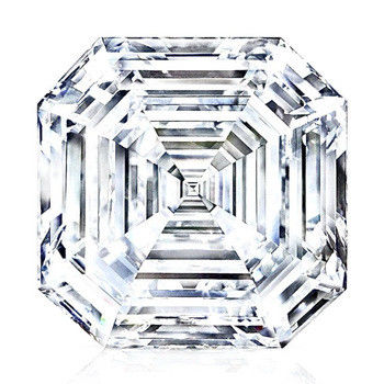 2CT de buena calidad de laboratorio cultivado CVD Blanco diamantes sueltos Asscher forma IGI certificado