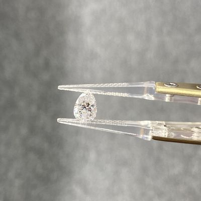 1.02ct G VVS1 Pear Cut CVD Laboratorio creado diamantes blancos para la fabricación de joyas