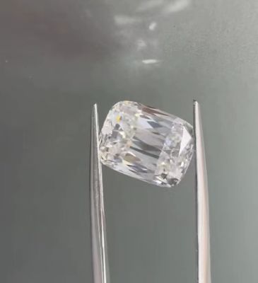Cojín modificado de corte brillante CVD Diamantes cultivados Diamantes pasan la prueba